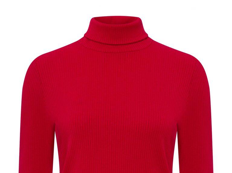 Красный свитер – главная вещь этой осени: 10 модных вариантов от российских брендов