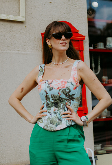 Корсет Tess Blue