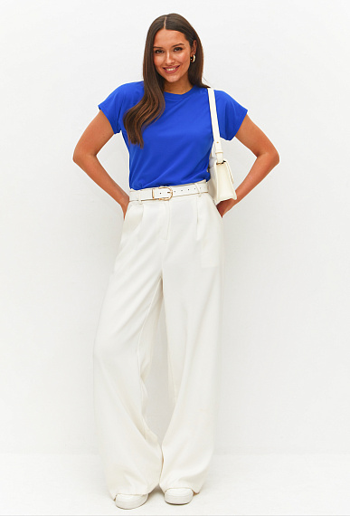 Топ базовый, синий 1