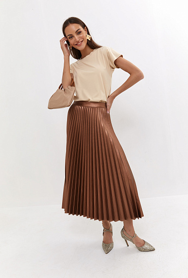 Юбка-гофре BRONZE