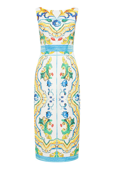 Платье-футляр Porto Majolica Premium