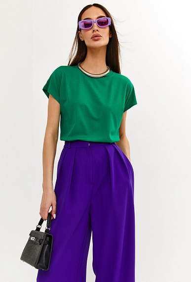 Топ базовый, зелёный