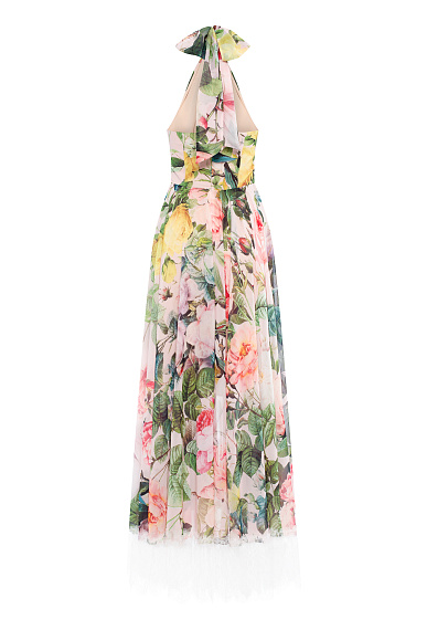 Платье из шифона Tess Cream 1